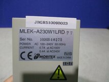 中古MORITEX MLEK-A230W1LRD 専用LEDコントローラ AC100-240V 通電OK(JBGR51009B023)_画像3