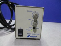 中古MORITEX MLEK-A080W1LRD 専用LEDコントローラ AC100-240V 通電OK(JBGR51009B020)_画像1