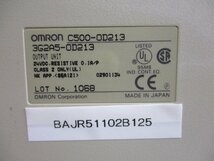 中古 OMRON C500-OD213 3G2A5-OD213 OUTPUT UNIT トランジスタ出力ユニット (BAJR51102B125)_画像2