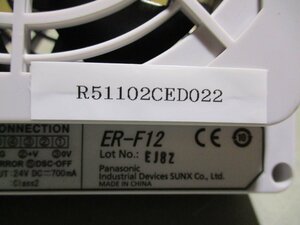中古 Panasonic ER-F12 ファンタイプイオナイザー 静電気対策機器 ACアダプター (R51102CED022)