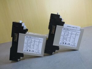 中古Omron E5ZN-2QNHO3TC-FLK モジュール型温度調節器 2SET(JBHR51106C115)