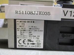 中古 SMC PF3W740S-04-D-M 水用デジタルフロースイッチ (R51108JJE035)