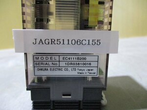 中古OHKURA ディジタル指示調節計 EC4100B(JAGR51106C155)