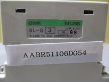 中古PANASONIC S-LINK PLC用入力コネクタ SUNX SL-S3 2個(AABR51106D054)_画像2