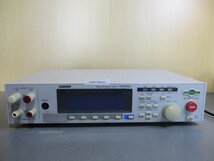 中古 KIKUSUI EARTH CONTINUITY TESTER TOS6200 アース導通試験器 ＜通電OK＞ (PAAR51129B006)_画像1