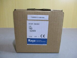 新古 KOYO TRD-S200V Rotary Encoder (FARR51110B184)