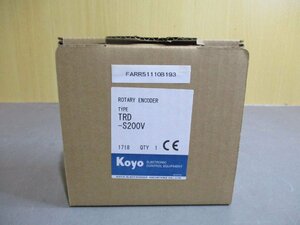 新古 KOYO TRD-S200V Rotary Encoder (FARR51110B193)