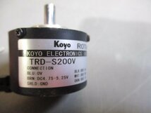 新古 KOYO TRD-S200V Rotary Encoder (FARR51110B189)_画像8