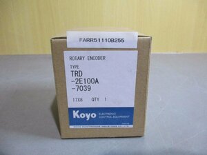 新古 KOYO TRD-2E100A-7039 Rotary Encoder (FARR51110B255)
