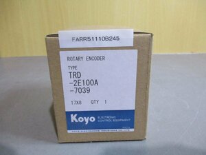 新古 KOYO TRD-2E100A-7039 Rotary Encoder (FARR51110B245)