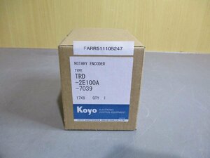 新古 KOYO TRD-2E100A-7039 Rotary Encoder (FARR51110B247)