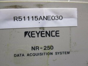 中古 KEYENCE キーエンス NR-250 PCカード型温度データ収集システム (R51115ANE030)