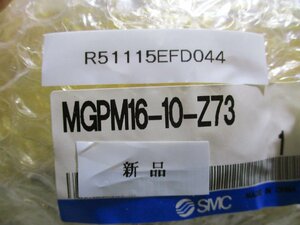 新古 SMC MGPM16-10-Z73 ガイド付薄形シリンダ (R51115EFD044)