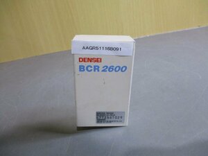 中古 DENSEI BARCODE READER BCR2600 BCR2612-RDA バーコードリーダー (AAGR51116B091)