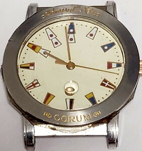 CORUM　コルム　アドミラルズカップ　v585　ベゼル無しジャンク品