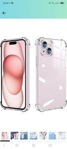 a211 iPhone15 ケース 日本AGC旭硝子素材製 【 高い透明度 指紋防止 衝撃 吸収 擦り傷防止 耐衝撃 撥水撥油 ワイヤレス充電対応 】