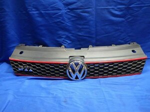 H23年 VW ポロ GTI 6R ABA-6RCAV ラジエータグリル フロントグリル 6R0853653K 6R0853651R [ZNo:05007268]