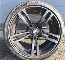 BMW f82m4 鍛造ホイール・ Mダブルスポーク437M(ジェット・ブラック)(9J+ 29 10J+40 PCD120 5H) 現状渡し_画像1