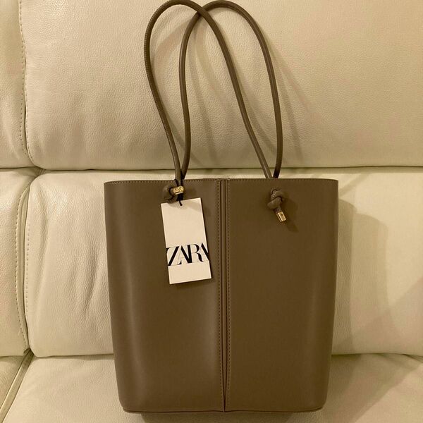 （木曜セール） ZARA ザラ　 トートバッグ（新品）