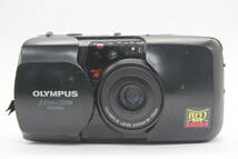 【返品保証】 オリンパス Olympus μ Zoom Panorama ブラック Multi AF 35-70mm コンパクトカメラ s4155_画像2