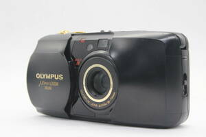 【返品保証】 オリンパス Olympus μ Zoom Deluxe ブラック Multi AF 35-70mm コンパクトカメラ s4157