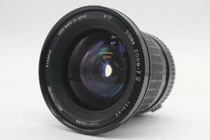 【返品保証】 シグマ Sigma Zoom-γ II 21-35mm F3.5-4.2 Multi-Coated オリンパスマウント レンズ s4168