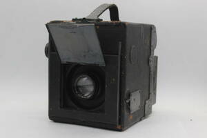 【訳あり品】 KODAK EASTMAN BAUSCH&LOMB-ZEISS TESSAR 2 1/2×31/2 ボックスカメラ s4190