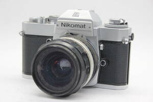 【訳あり品】 ニコン Nikon Nikomat EL Nikkor-O.C Auto 35mm F2 ボディレンズセット s4466