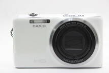 【返品保証】 カシオ Casio Exilim EX-ZR20 ホワイト 25mm Wide 8x バッテリー付き コンパクトデジタルカメラ s4682_画像2