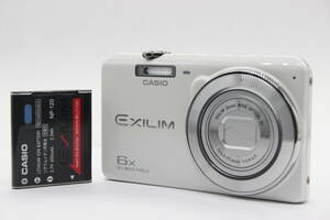 【返品保証】 カシオ Casio Exilim EX-Z31 ホワイト 26mm Wide 6x バッテリー付き コンパクトデジタルカメラ s4867