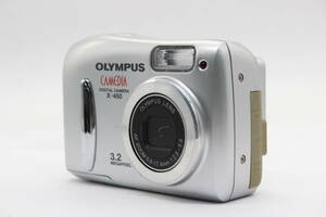 【返品保証】 【便利な単三電池で使用可】オリンパス Olympus CAMEDIA X-450 3x コンパクトデジタルカメラ s4880