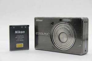 【返品保証】 ニコン Nikon Coolpix S510 Nikkor 3x バッテリー付き コンパクトデジタルカメラ s4886