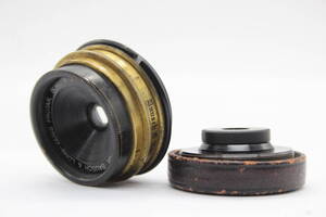 【返品保証】 【希少】 Bausch&Lomb-Zeiss Protar Series V 4 1/4 × 6 1/2 レンズ s4631