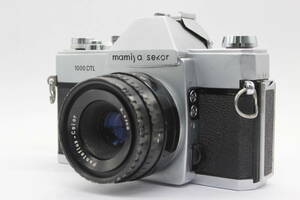 【訳あり品】 マミヤ Mamiya Sekor 1000DTL / Pentaflex-Color 50mm F2.8 M42マウントレンズセット s5285