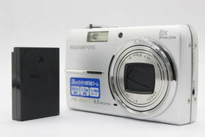 【返品保証】 オリンパス Olympus FE-200 5x バッテリー付き コンパクトデジタルカメラ s5349
