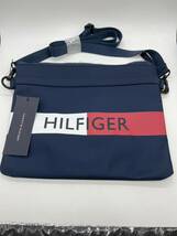 TOMMY HILFIGER トミーヒルフィガー 紺色系 ミニショルダーバック 未使用品_画像1