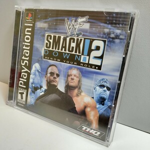 PS PlayStation 北米版 海外版 プレイステーション PSソフト プレステ ソフト WWF SMACK DOWN ! 2 WWF スマックダウン！2