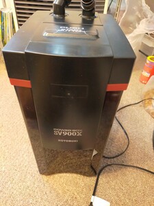 中古コトブキパワーボックスSV900Xホースなど無し。画像が全てです。 コトブキ 外部フィルター パワーボックス 外部式フィルター KOTOBUKI