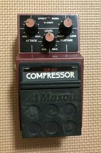 エフェクター MAXON COMPRESSOR CP-01　日本製