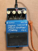 エフェクター Boss Digital Pitch Shifter/Delay PS-2 ジャンク品_画像6