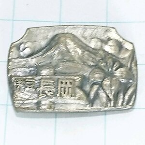 送料無料)伊豆 長岡 ご当地 観光地 登山 山登り 旅行 記念 山バッジ ピンバッジ PINS ピンズ A21325