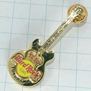 送料無料)Hard Rock Cafe ゴールド ギター ハードロックカフェ ピンバッジ PINS ブローチ ピンズ A21417