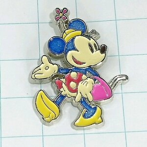 送料無料)ミニーマウス お買い物 ディズニー キャラクター ピンバッジ PINS ピンズ A21664