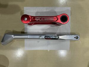 crf250l md47 ZETA ローダウンリンクと専用スタンド　中古