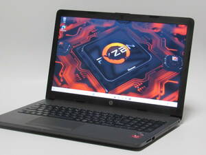 HP 255 G7 Notebook PC AMD Ryzen 5 2500U 3.60GHz 16GB 256GB 15.6インチ Win11 無線LAN HDMI WEBカメラ DVD Radeon Vega 8 Graphics