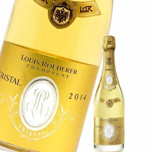 ルイロデレール クリスタル 2014年 750ml 白シャンパン 箱なし LOUIS ROEDERER 未開栓 中古 二次流通品