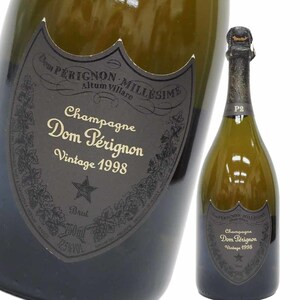 ドンペリニヨン P2 1998年 750ml 箱なし 白シャンパン エノテーク ドンペリブラック 黒ラベル DOMPERIGNON 未開栓 中古 二次流通品