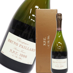 ブルーノパイヤール NPU 1996年 750ml 白シャンパン 箱付き Bruno Paillard 未開栓 中古 二次流通品