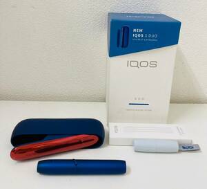 【1円~】【送料無料】アイコス IQOS DUO デュオ IQOS3 アイコス3 本体(ホルダー)+チャージャー