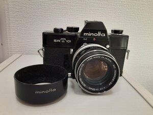 ★ミノルタ MINOLTA フィルムカメラ SRT101 1:1.7 f=55mm 動作未確認 ジャンク【中古】｛dgs3236｝